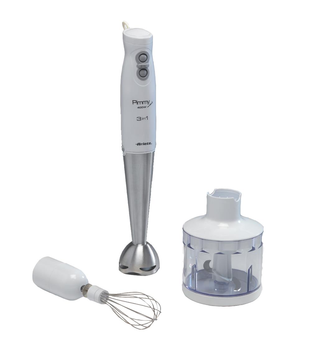 ARIETE Frullatore a immersione Ariete Pimmy 882 /1 400 W + bicchiere tritatutto e fruste